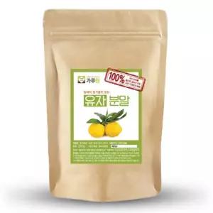 조미료 가루랑 자연 국산 유자분말 선식 200g