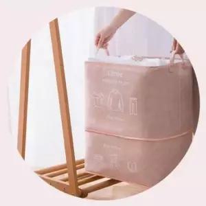 [SBD] 가방 정리함 수납 이불 보관함 접이식 정리용