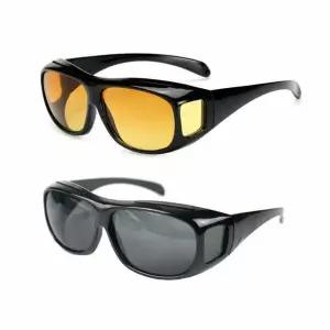 선글라스 야간안경 2p세트 안경위에착용가능