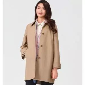 [PAT]면혼방 스탠카라 코트 1L21102_HDD