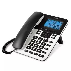 플럭스 눈높이에 맞춰 설계된 스탠드형 유선전화기 PLX-PH02WSDG