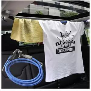 [셀러에이드]D24 다용도 차량용 캠핑용 행거로프 자동차내부용품