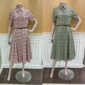 BCBG M백화점 젠틀 PRINT 원피스  B6B3O605