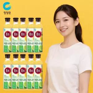 900ml x 12개 세트 홍초 레몬라임 식초음료 음용 발효 과일 마시는 새콤 상큼한 대용량 업소용 대량 달콤