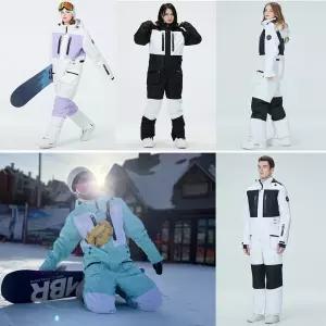 남자 스키복 남여공용 스노우보드복 스키 셋트 커플 세트 여성