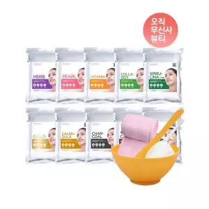 LINDSAY 프리미엄 모델링팩 1kg+팩도구세트+찍찍이헤어밴드 증정 홈에스테틱 5종세트 2022221