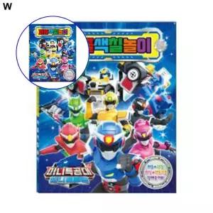 쌍문상회 학산문화사 퍼즐색칠놀이 미니특공대 애니멀트론