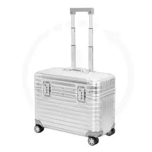 승무원캐리어 풀메탈 알루미늄 기내용 카메라 위로열리는 20인치