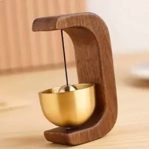 행운벨 마그네틱 우드 도어벨