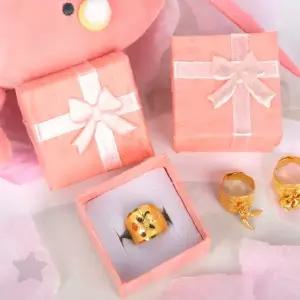 반지 보관 선물 포장 케이스 주얼리 액세서리 보석 수납 돌잔치 답례품 기념일