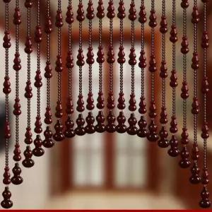 비즈 가림막 침실 파티션 크리스털 현관 거실 구슬발