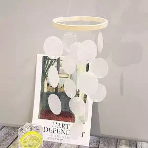 소품인테리어모빌 화이트 썬 캐쳐