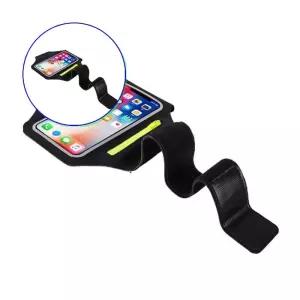 쌍문상회 런닝핸드폰암밴드 블랙 Zipper