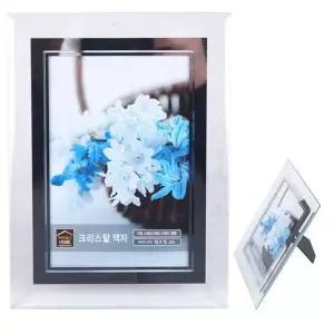 라인 크리스탈 액자 4x6