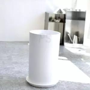 실린더 플라스틱 화분 33x57cm 화이트 인테리어 개업축하화분 도자기화분 플라워 관엽식물