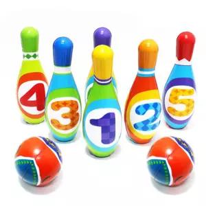 어린이 신체발달 스포츠놀이 말랑소재 볼링세트 체육 유아 유치원 교구