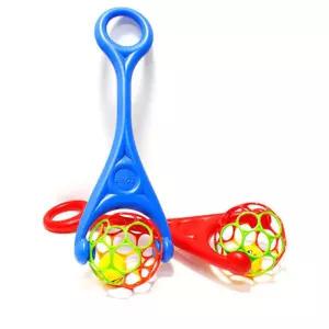 영유아 걸음마연습용 밀고다니는 방울 래틀볼롤러 걷기 소리 보행보조기