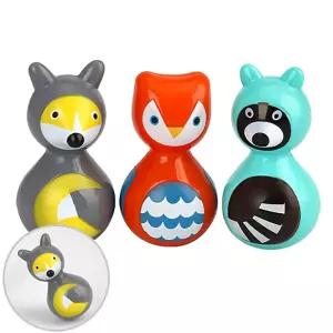 영유아 오감발달완구 미니 동물오뚝이 3종세트 어린이집 흥미유발 영아