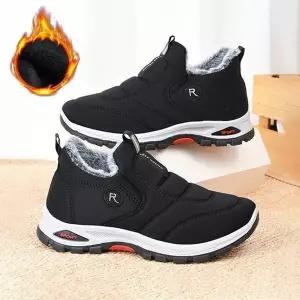 [하프클럽/]남녀공용 겨울신발 기모 패딩부츠 털패딩신발 털슈즈