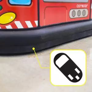 코레카 유아 자동차 발보호 하단틈새막이 PU폼 안전패드 붕붕카 장난감
