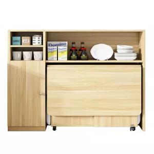 접이식식탁렌지대 주방 확장형 부엌 밥통 전자렌지 수납장