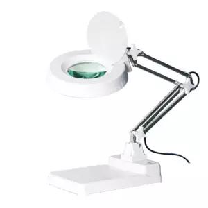 스탠드 탁상용 작업용 조명 고배율 LED 스탠드확대경 돋보기 램프 확대경