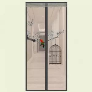현관문 방충망 자석 모기장 새장 문 100x220cm 방문 현관 베란다