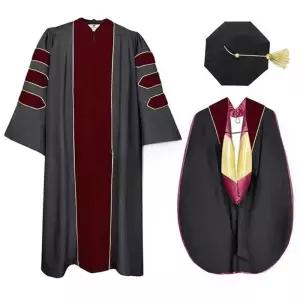 박사가운 학사모 세트 졸업 의상 촬영 목사 박사 학사복