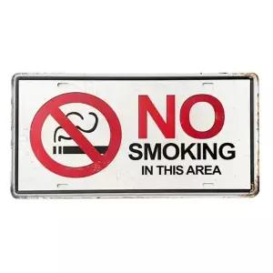 노스모킹 빈티지 사인보드 벽데코 철제 포스터 벽장식