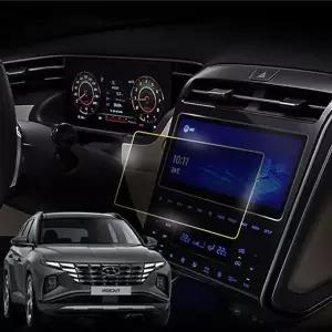 투싼 4세대 NX4 전용 네비게이션 보호필름 확장형필름 풀커버필름