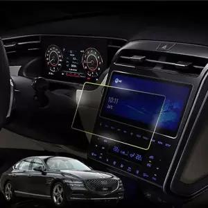 제네시스G80 전용 네비게이션 보호필름 확장형필름 풀커버필름