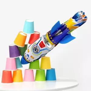 초등 과학교과연계활동 공기압축 발사로켓 그룹수업 놀이교육 공예diy 체험키트