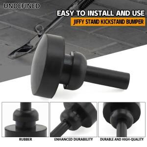 할리 일렉트라 글라이드 FLHT 스트리트 로드 킹 투어링 07- 용 지피 스탠드 범퍼 패드