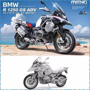 MENG 1/9 BMW R 1250 Gs Adv Waterbird 오프로드 여행 오토바이 MT-005 무색 조립 모델 맞춤 컬렉션 생일