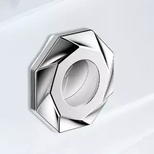 세면대 오버플로우 윗구멍 마개 홀 커버 캡