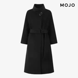 모조에스핀 하이넥 원버튼 코트 J254XSG030 J254XSG0301235458