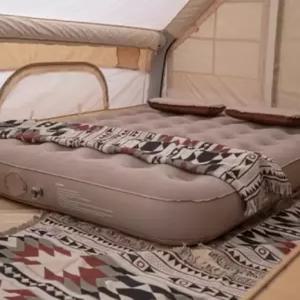 전자동 에어 자충매트 야외 사무실 낮잠 텐트 매트 캠핑 산요