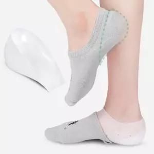 실리콘 키높이 양말 깔창 2P 양말깔창