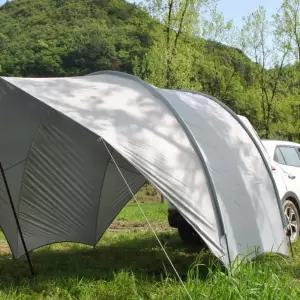 차타프 차박 도킹 텐트 화이트 쉘터 트렁크 밀리터리 캠핑