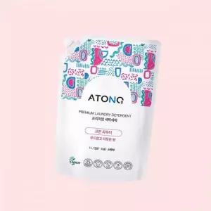 아토앤오투 프리미엄 아기 세탁세제 리필형 코튼 면파우더향 1L 4598535
