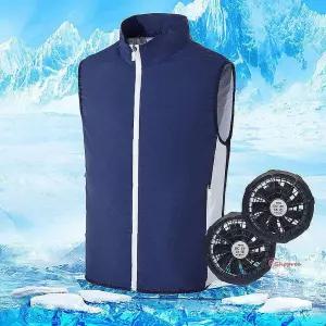 빅팬 에어컨 선풍기조끼 냉조끼 쿨링 쿨 옷 아이스 냉감 옷쿨링 냉방 냉풍 얼음xyz552