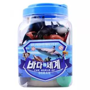 바다의 세계 물고기 인형 모형 어린이 장난감 피규어