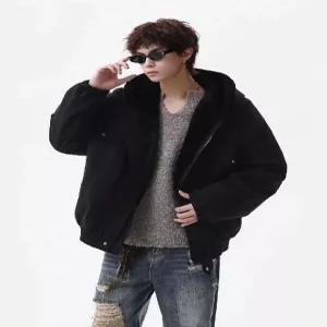 남성 자리수리 후드 패딩 겨울 기모 도톰 코트 A53Z4B 뉴템2