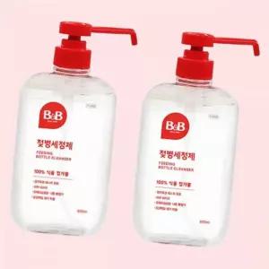비앤비 액상형 젖병세정제 허브그린향 600ml 2개 4549190