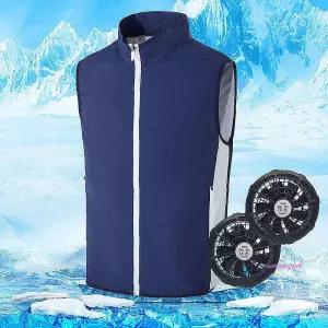 빅팬 쿨링조끼 에어컨 쿨조끼 선풍기 옷 냉 냉감 아이스 옷쿨링 얼음 냉방 냉풍pqr396