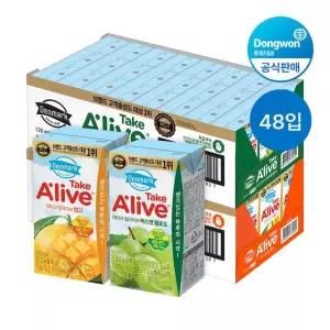 [etv] 덴마크 테이크 얼라이브 머스캣청포도+망고 120m, 48팩