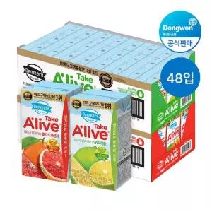 [etv] 덴마크 테이크 얼라이브 스위티자몽+블러드오렌지 120m, 48팩