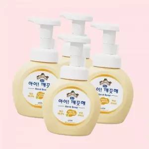 라이온 아이깨끗해 핸드워시 용기 250ml x 4개 순 레몬 청포도 택1 4311130