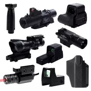 아카데미과학 서바이벌 BB탄총 옵션 파츠 배율 스코프 레이저 사이트 플래시 홀스터