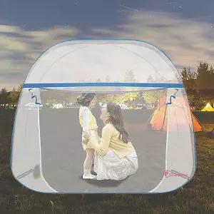 스페이스 원터치식 접이식 모기장 대형 방충망 아기 유아 신생아 베이비텐트lmn399